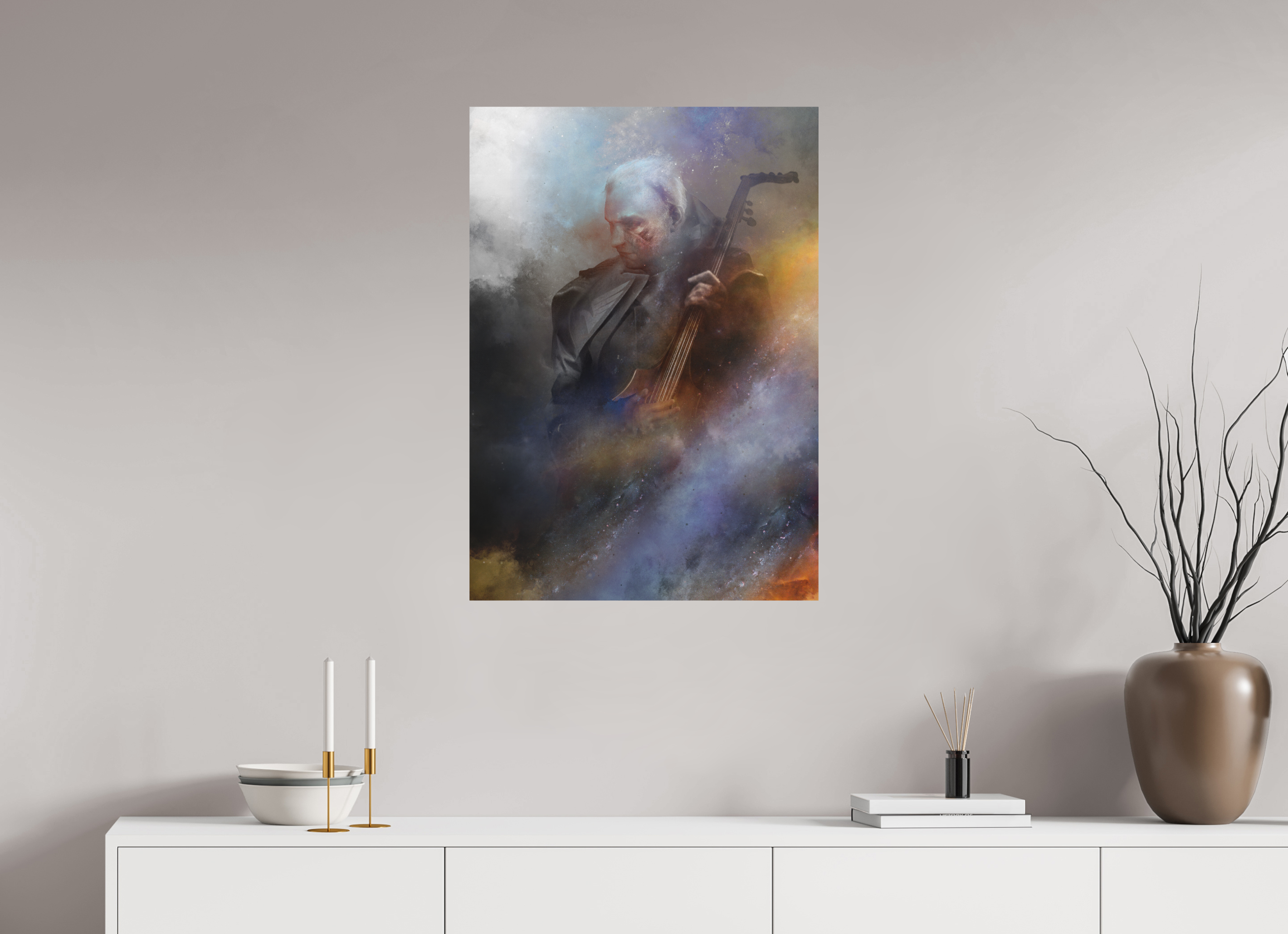 60 x 84,9 cm, Forex Gurney Halleck