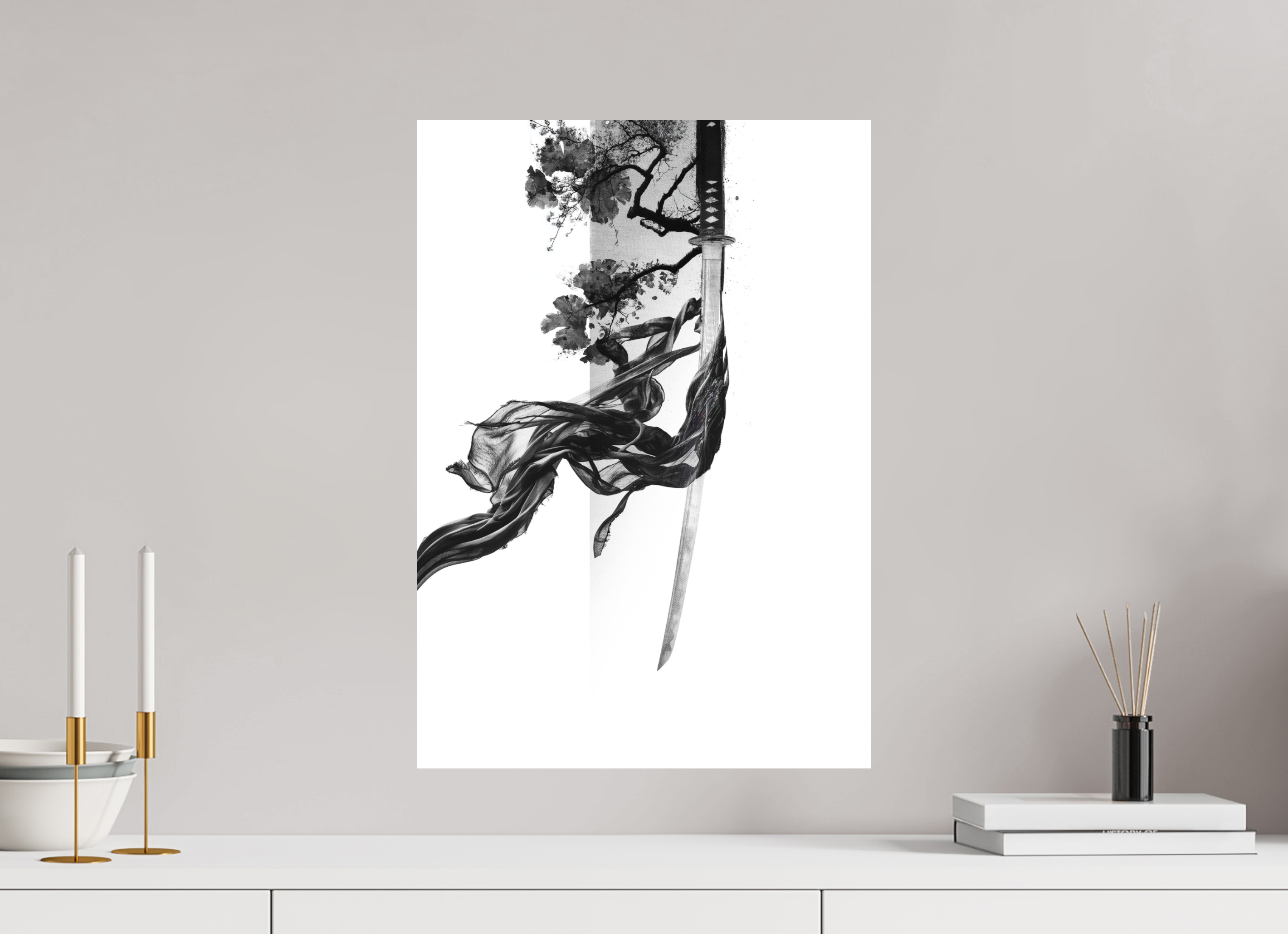 40 x 57,1 cm, Forex Kakemono Printemps