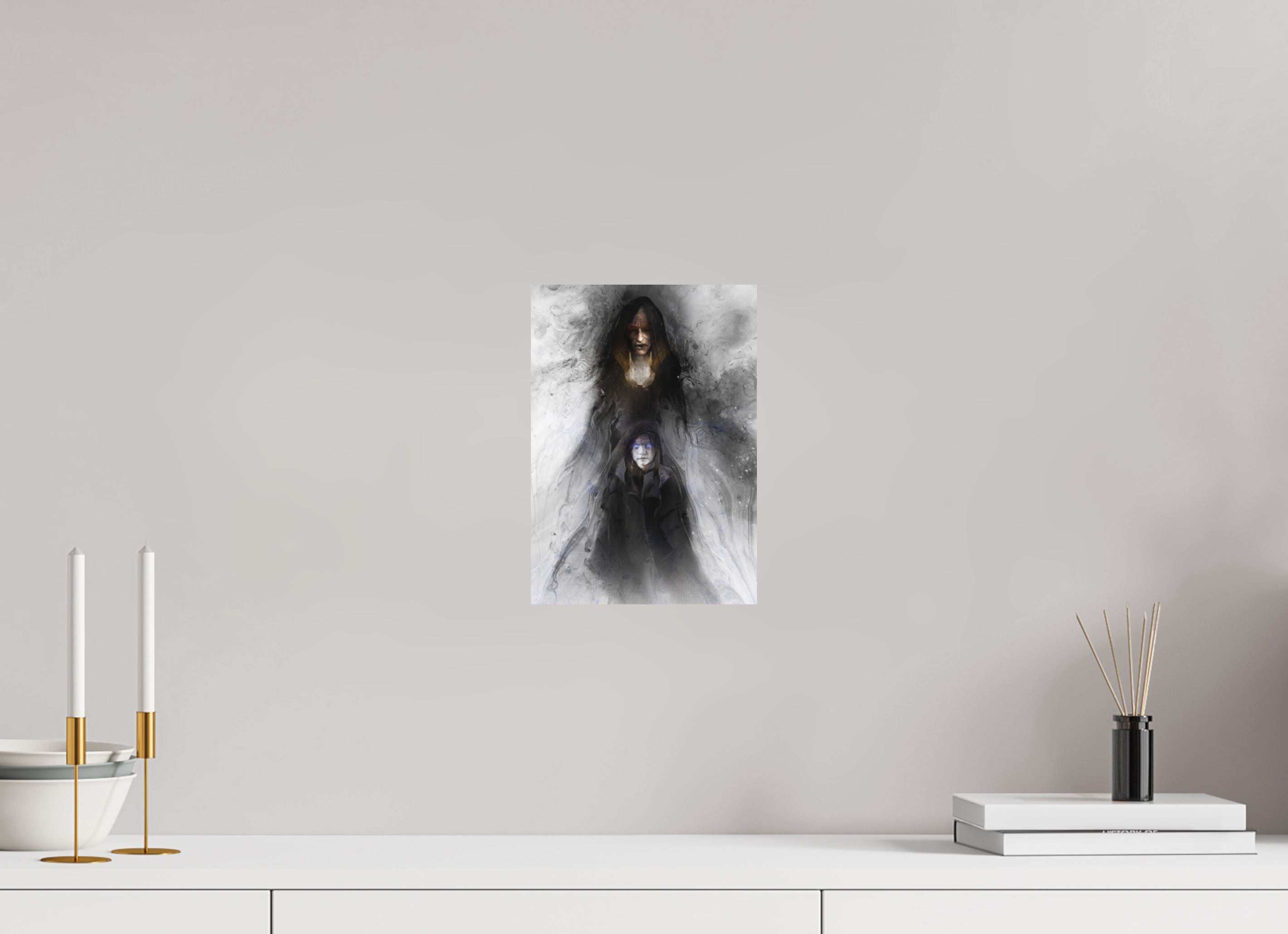 20 x 28,3 cm, Hahnemuhle Révérende Mère & Alia Atréides