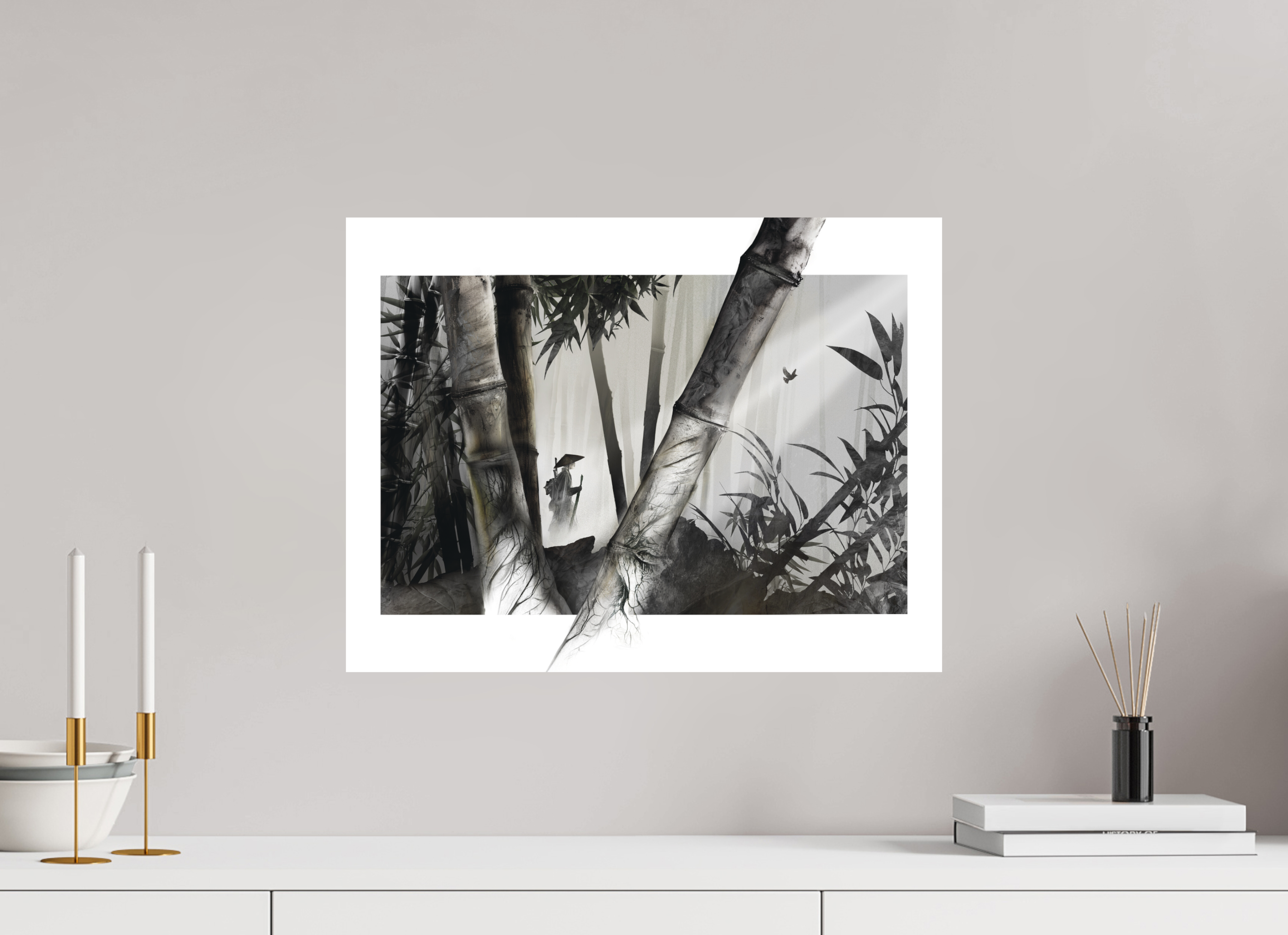 52,5 x 40 cm, Forex Asuka - Les marais noirs